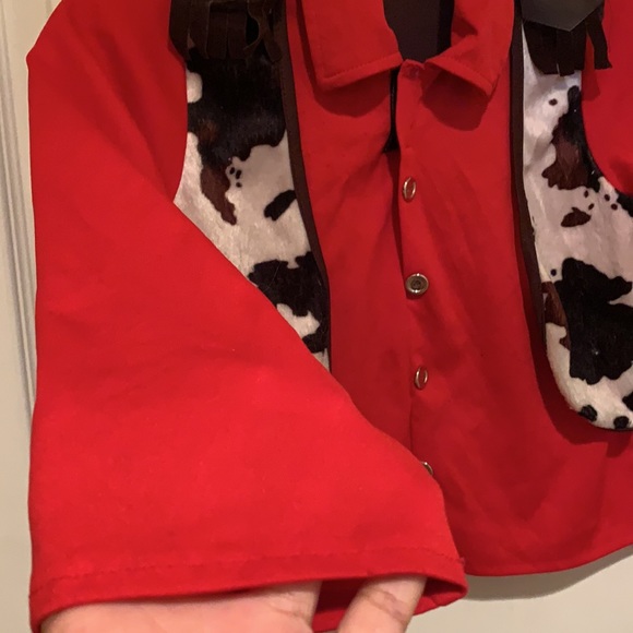 Halloween boys cowboy western top no size tag - Picture 4 of 15